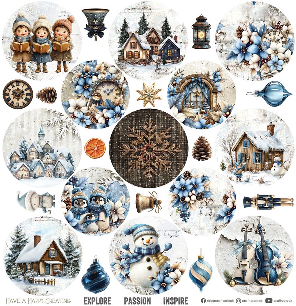 Jolly Season 12" skräppipaperipakkaus