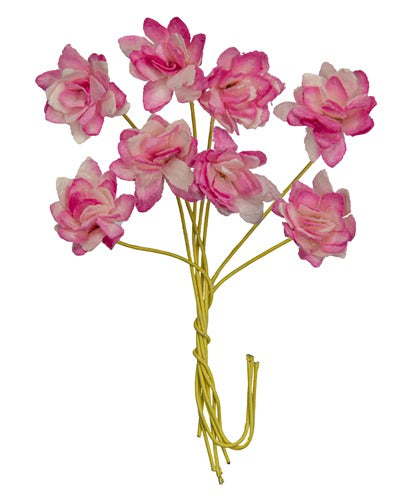 Krysanteemi, 2cm, mulperipaperista, pinkin sävyt