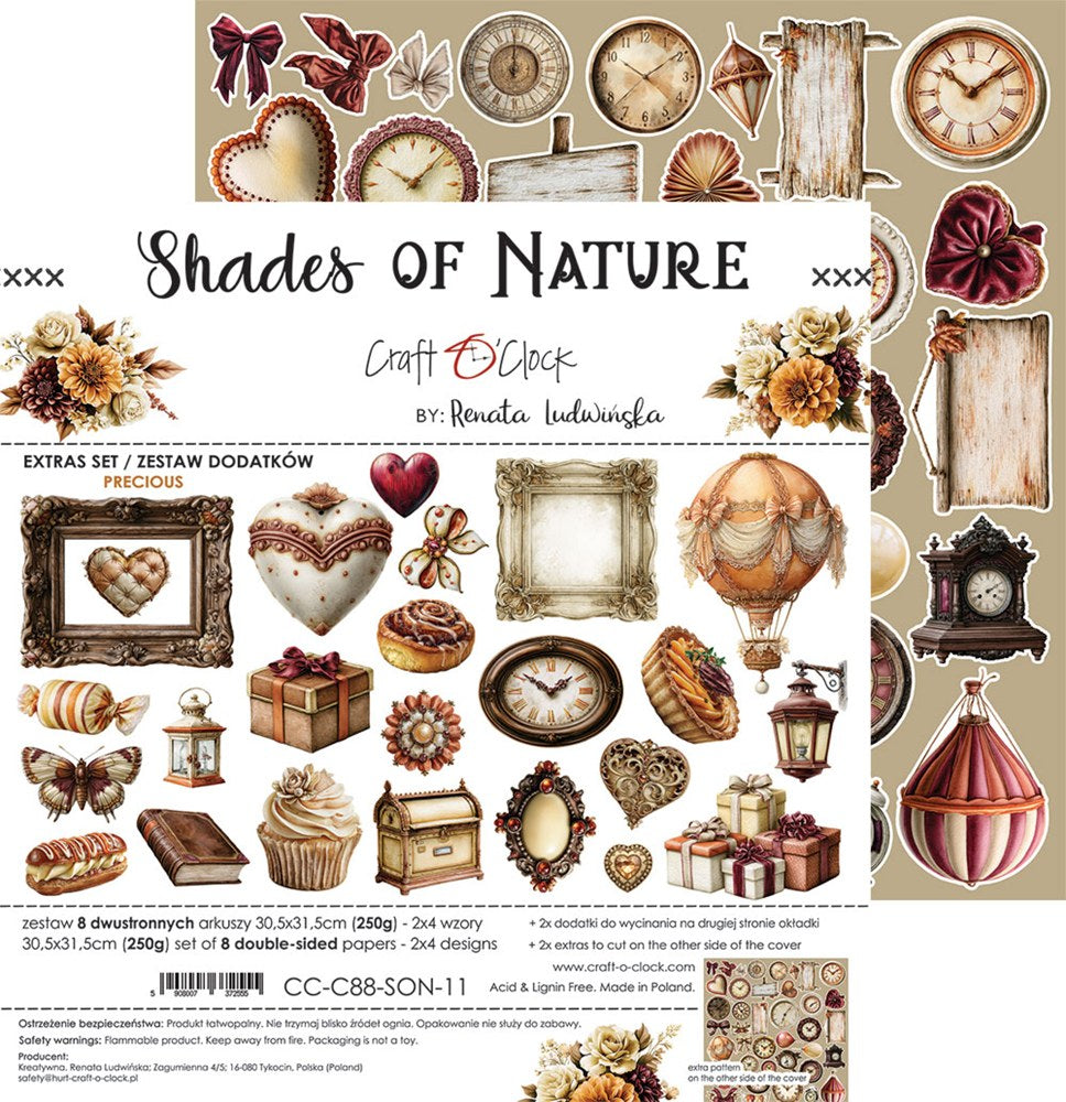Extras to cut Precious &Prestige, Shades of Nature