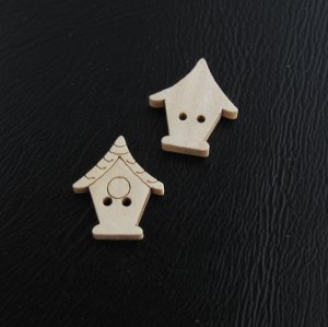 Linnunpönttö puunapit19 x 22 x3mm