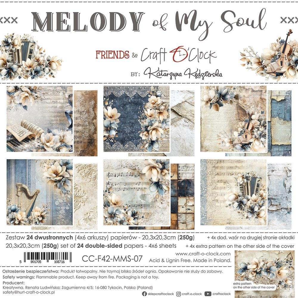 Melody of My Soul paper set 8"