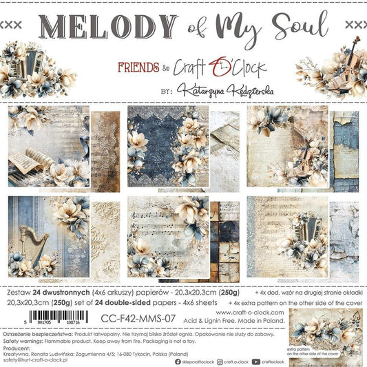 Melody of My Soul paper set 8"