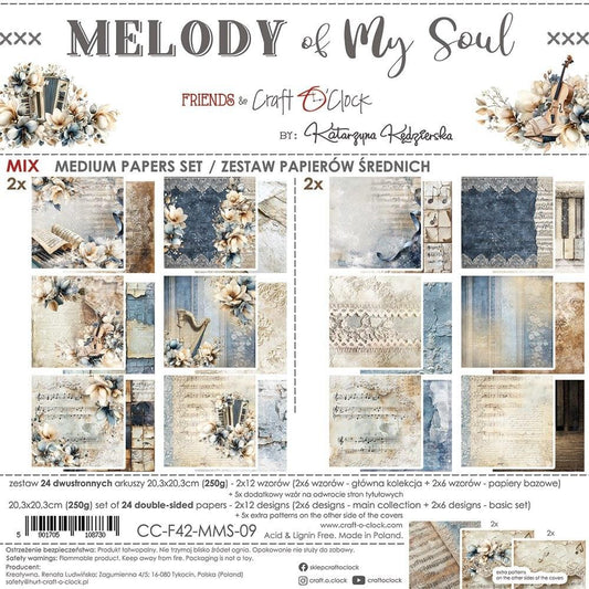 Melody Of My Soul mix paper set 8"