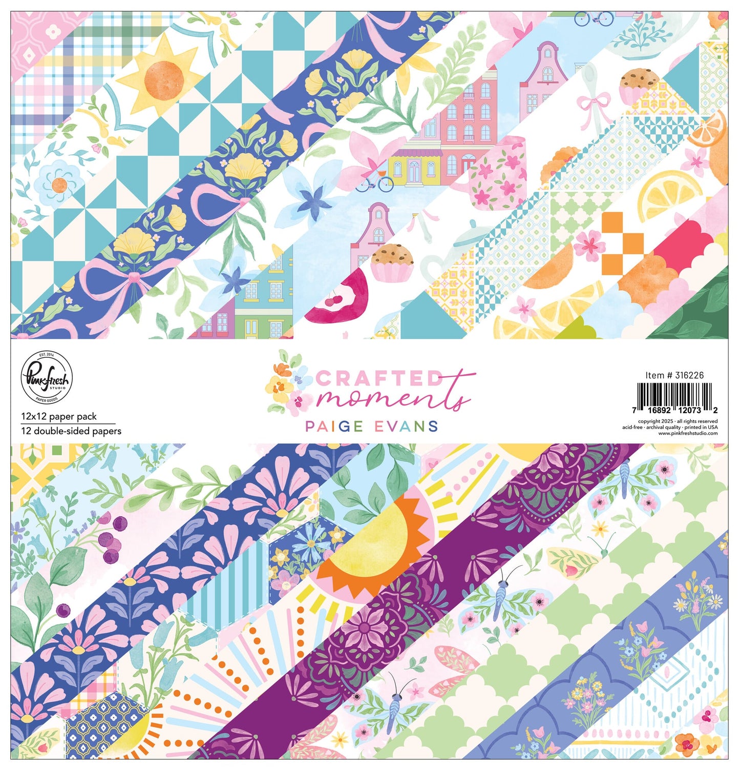 Crafted Moments 12" paperipakkaus