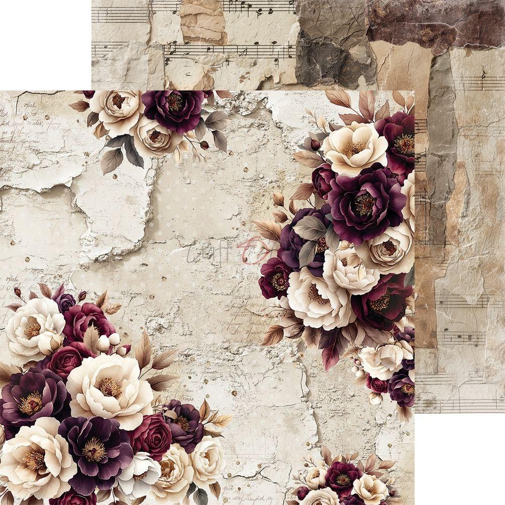 Plum and Caramel paper set 8"