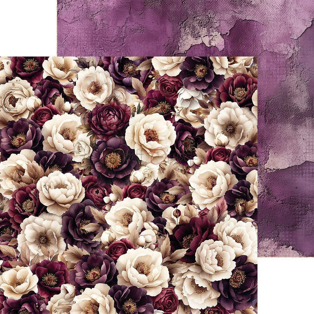 Plum and Caramel paper set 8"