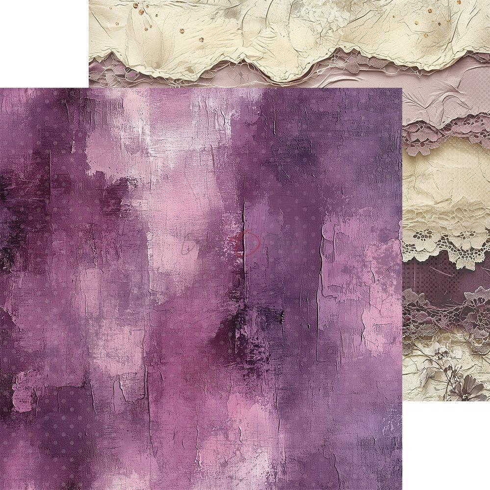 Plum and Caramel, Basic paper set 8"