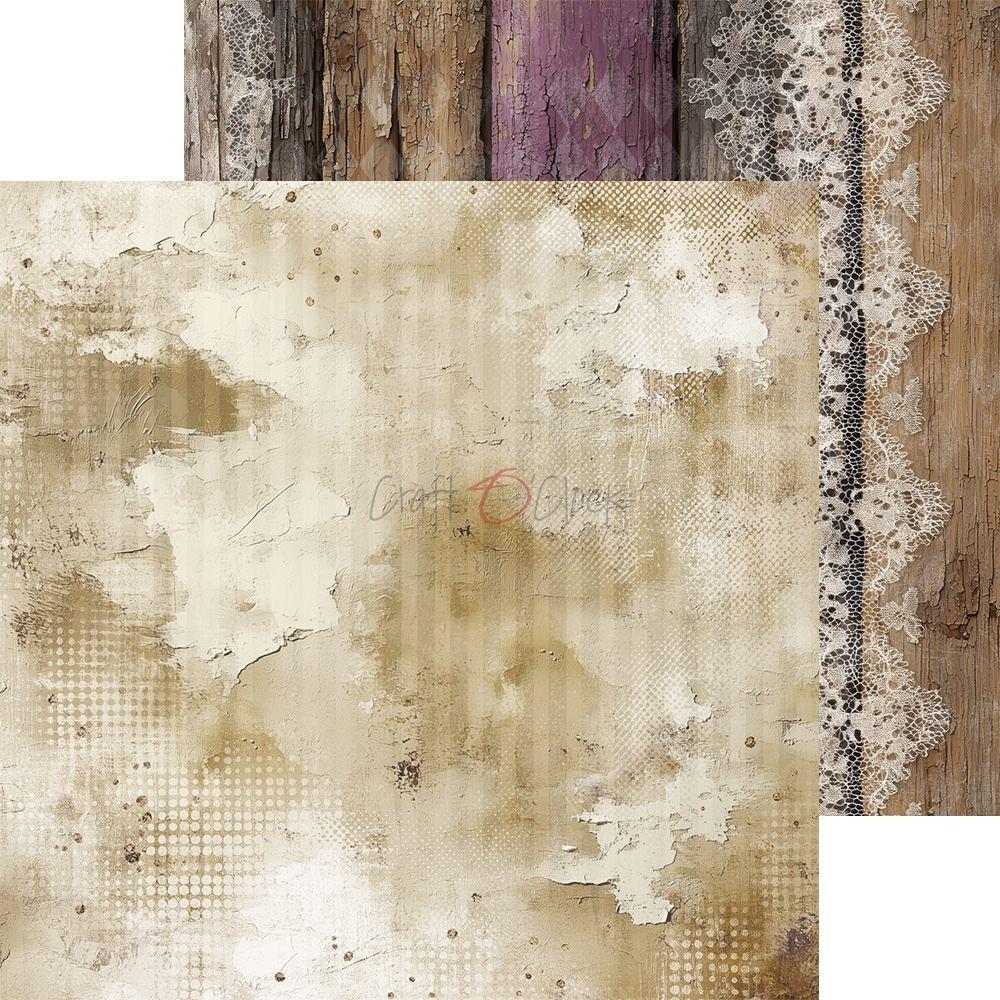Plum and Caramel, Basic paper set 8"