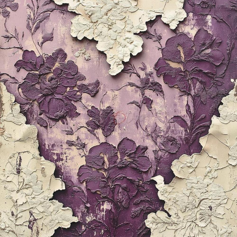 Plum and Caramel paper set 8"