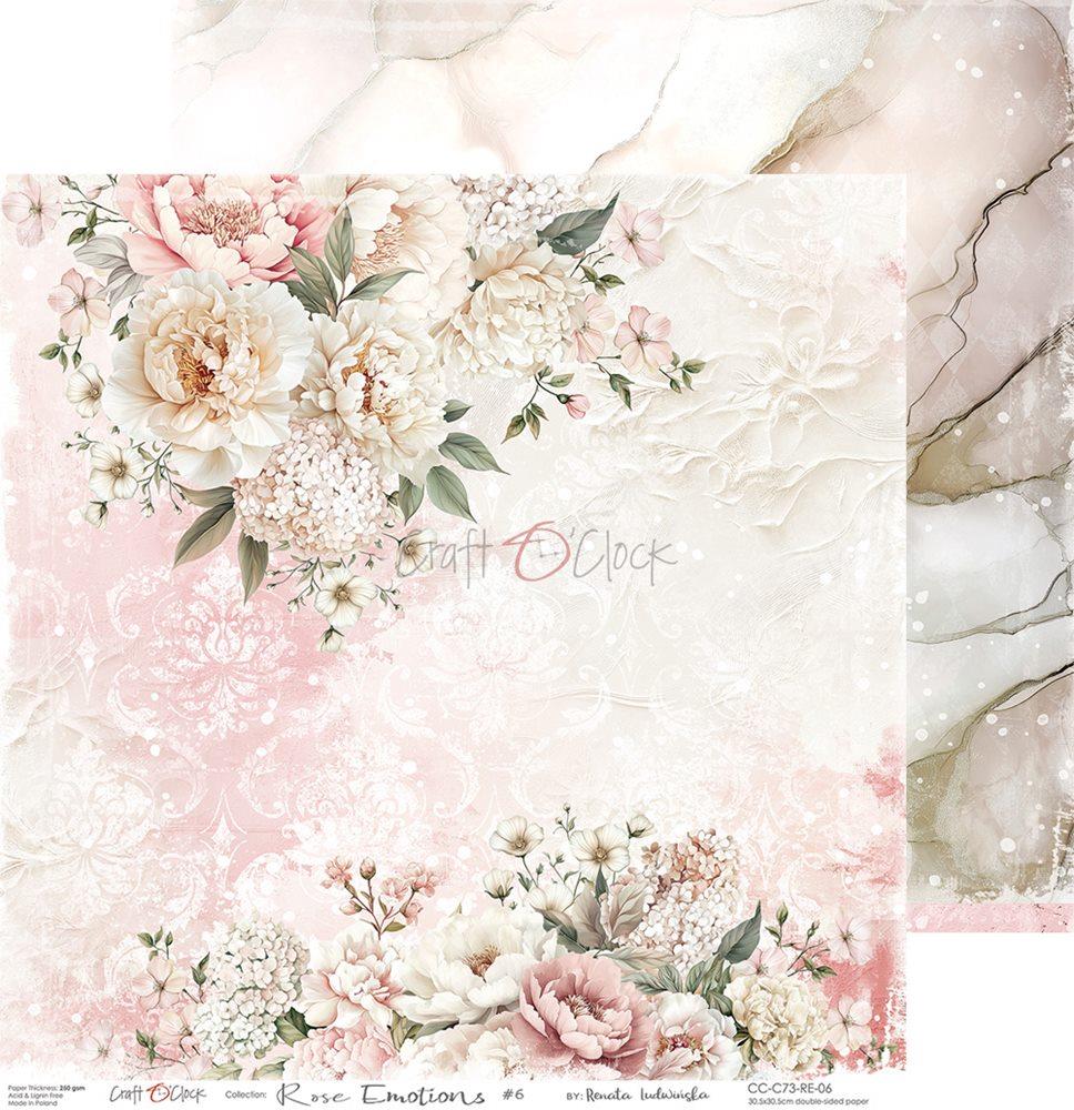 Rose Emotions 12" skräppipaperipakkaus
