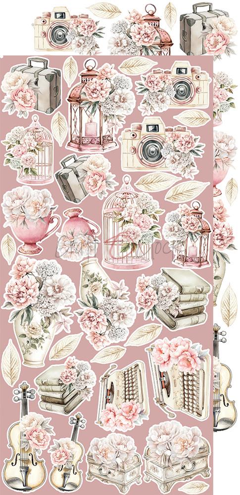 Extras to cut set, Flowers, Rose Emotions