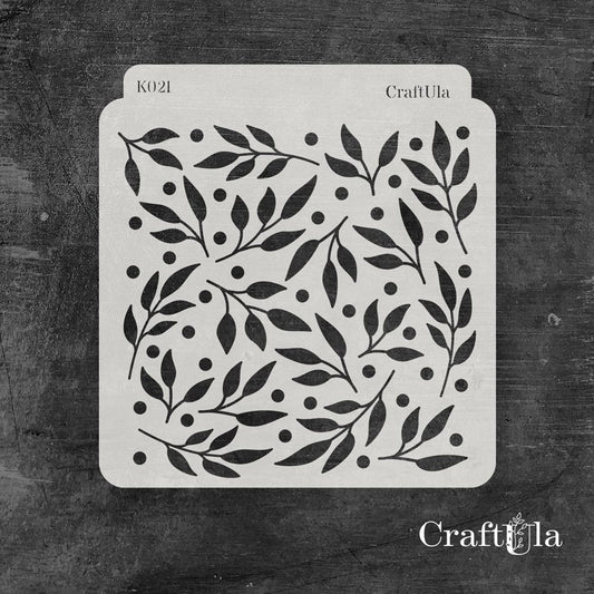Sapluuna 15x16cm leaves