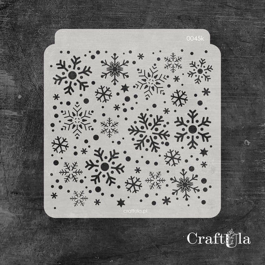 Sapluuna 15x16cm Snow Flakes