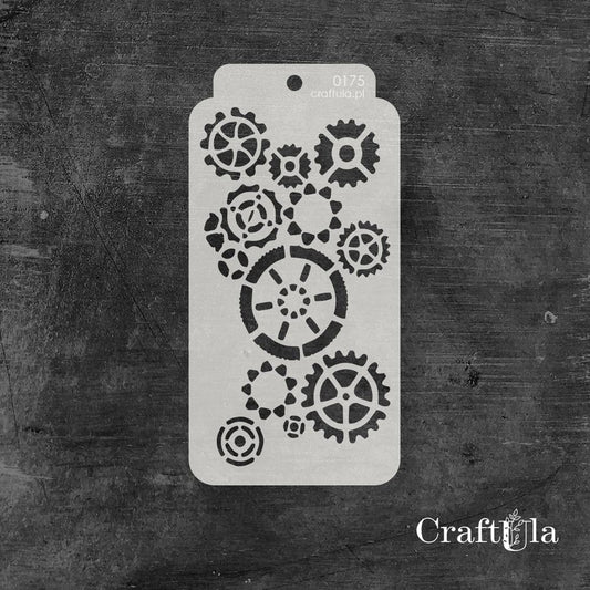 Sapluuna 8x16cm Gears 1