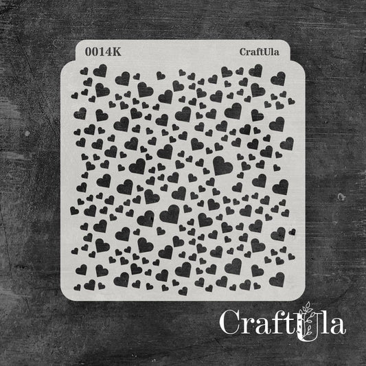 Sapluuna 15x16cm Hearts 2