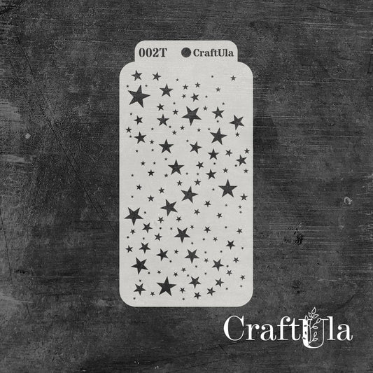 Sapluuna 8x16cm Stars