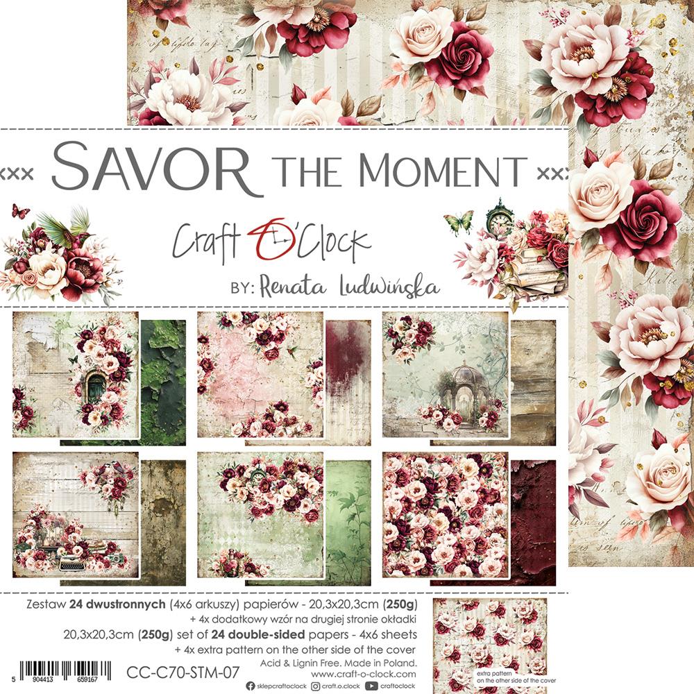 Savor the Moment paper set 8"