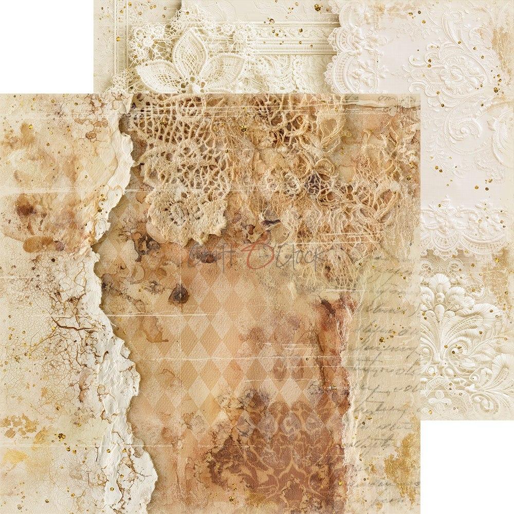 Shades of Nature 8" mix skräppipaperipakkaus
