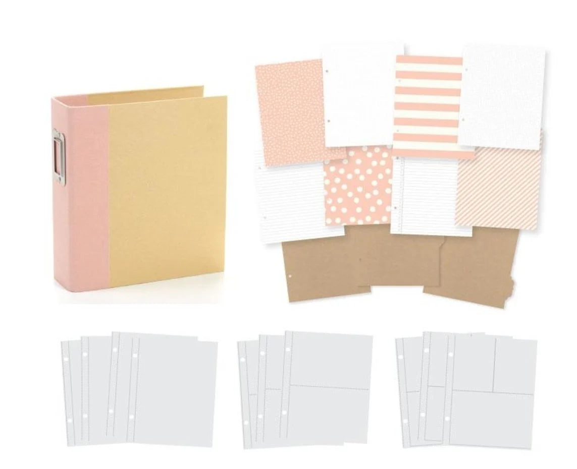Albumi Sn@p Binder Blush 6x8"