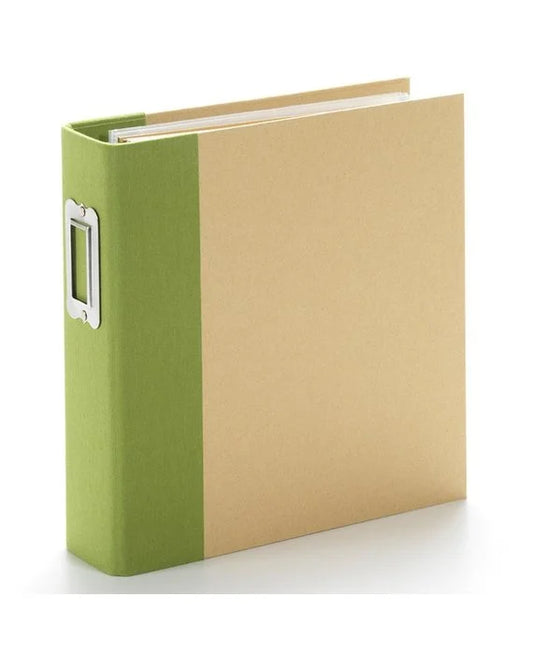 Albumi Sn@p Binder Green 6x8"