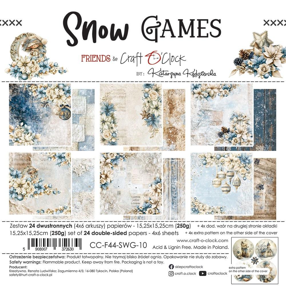 Snow Games6" skräppipaperipakkaus