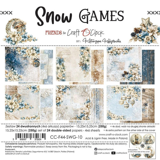 Snow Games6" skräppipaperipakkaus