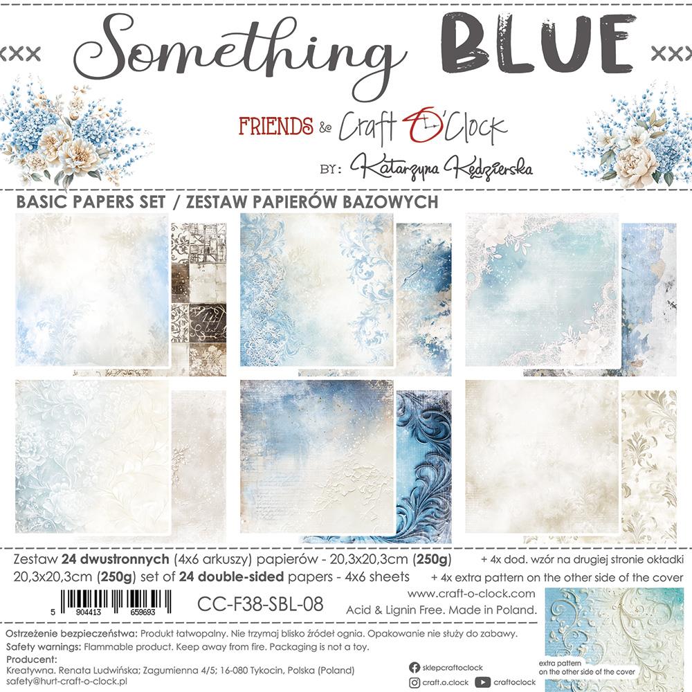 Something Blue, Basic paper set 8"