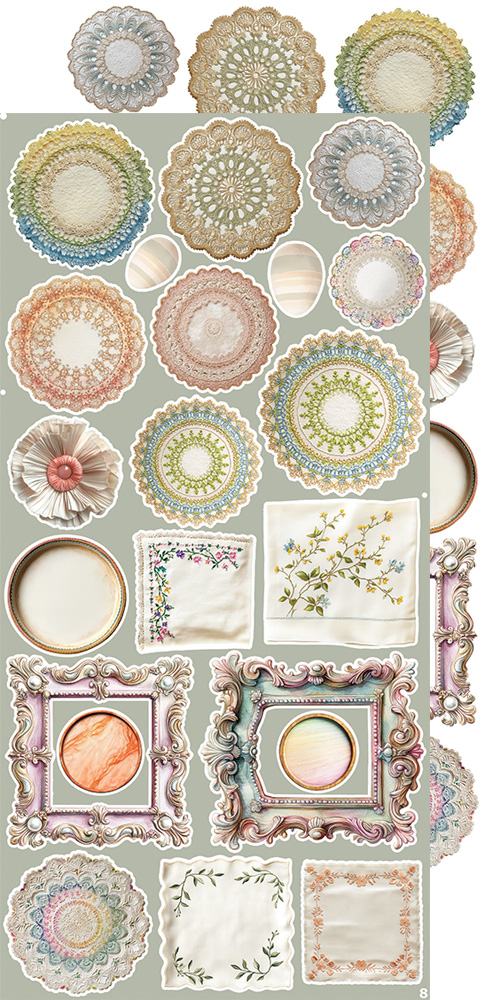 Creative Extras Set, Mix 1,In Love & Spring