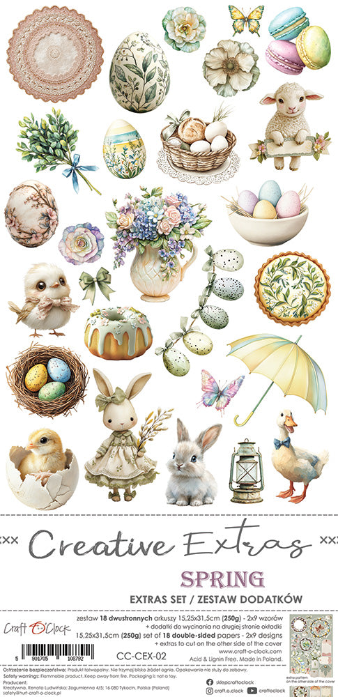 Creative Extras Set, Mix 1,In Love & Spring
