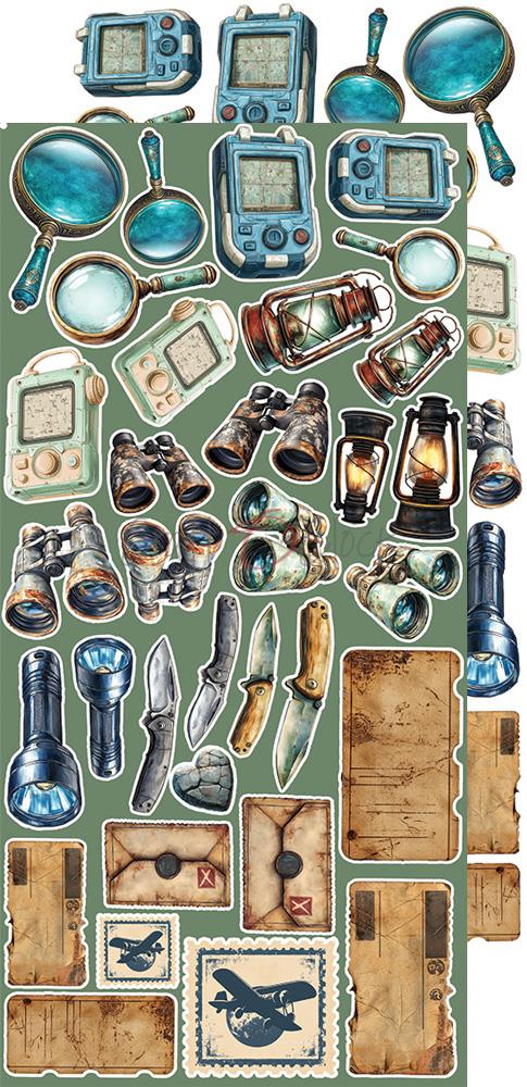 Extras to cut set, Mix, Summer Adventures