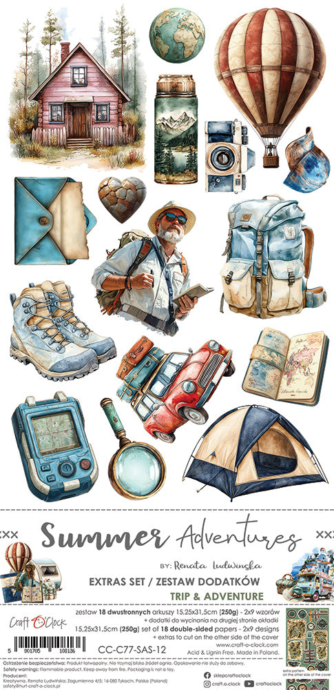 Extras to cut set, Trip & Adventure, Summer Adventures