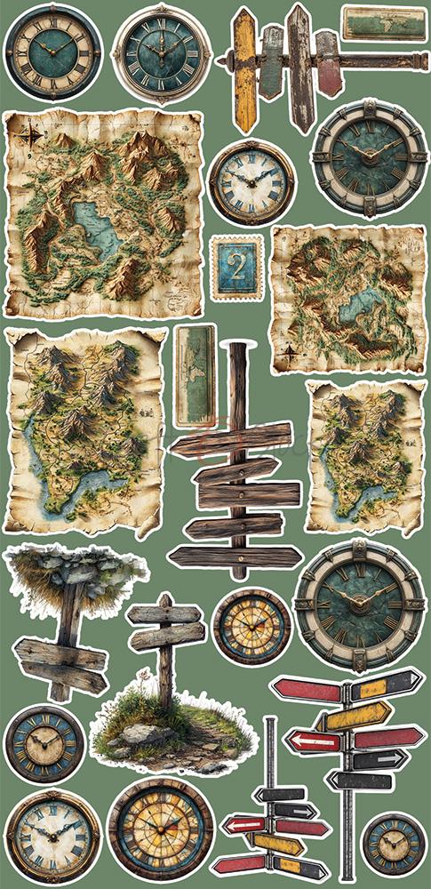 Extras to cut set, Trip & Adventure, Summer Adventures