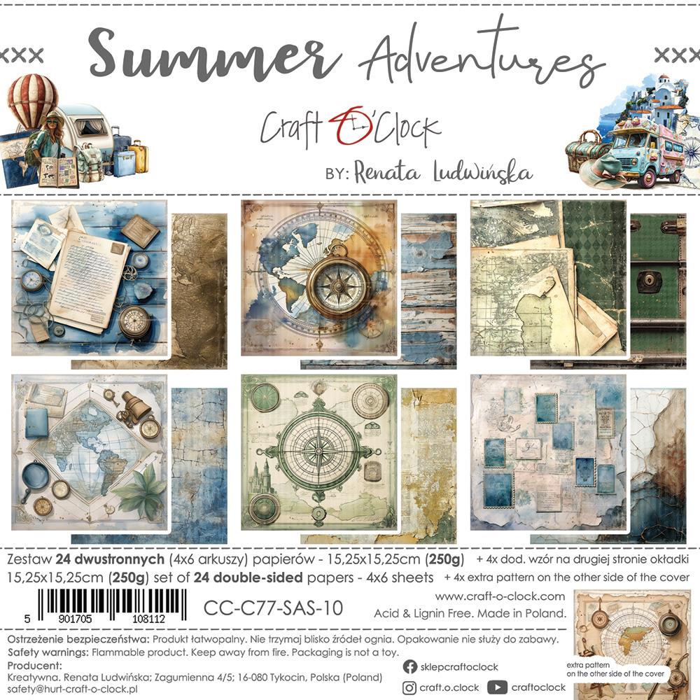 Summer Adventures, 6" paperipakkaus