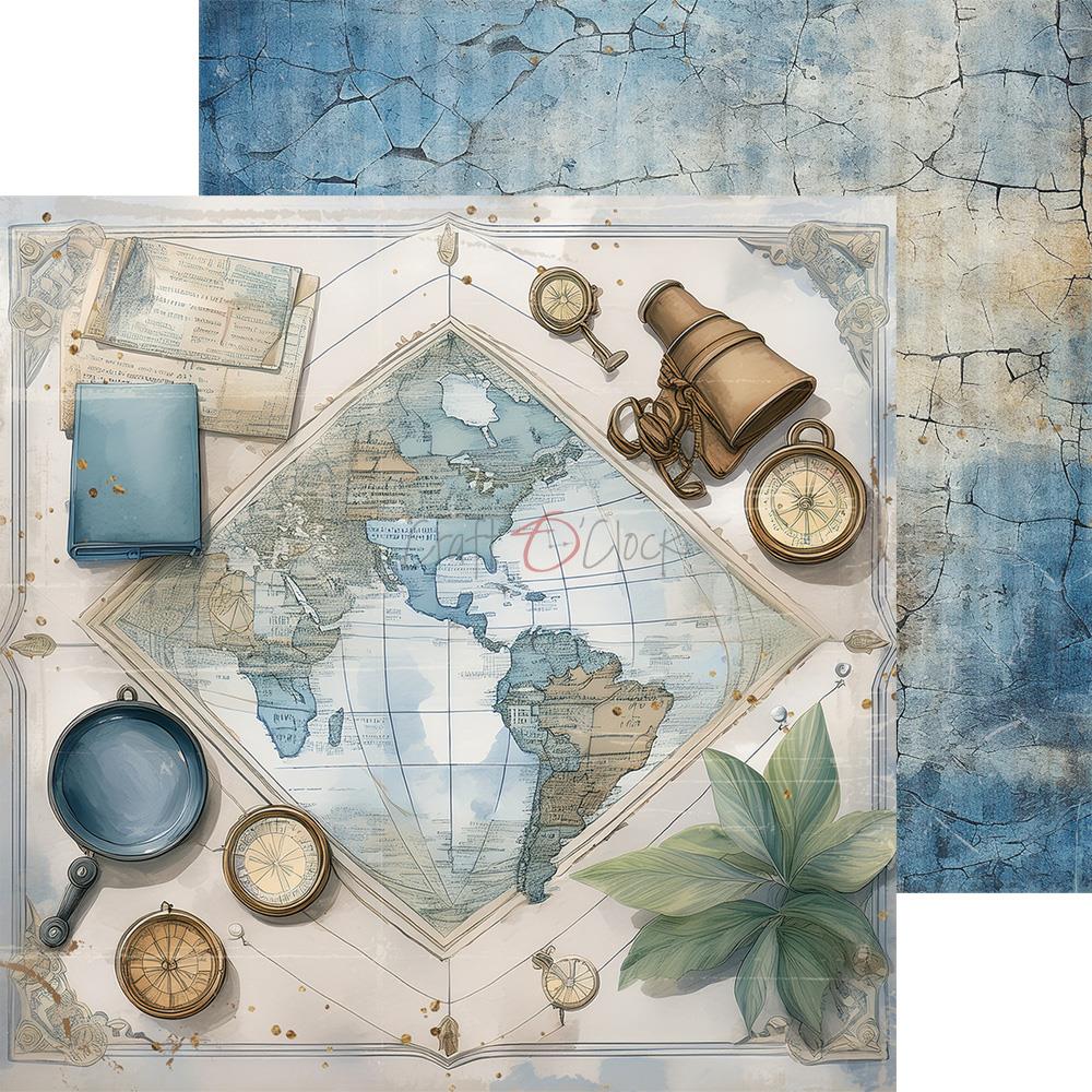 Summer Adventures mix paper set 8"