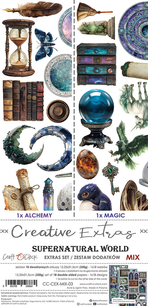 Creative Extras Set, Mix 3, Supernatural World