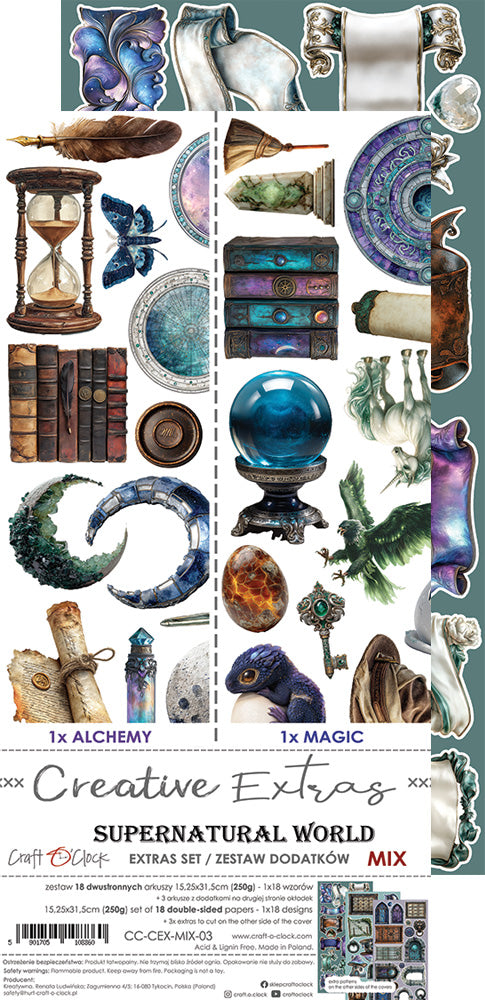 Creative Extras Set, Mix 3, Supernatural World