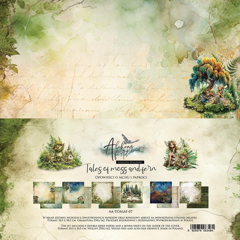 Tales of Moss and Fern, 12" paper set