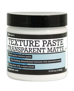 Texture paste transparent matte