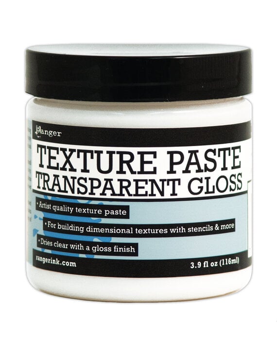 Texture paste transparent gloss