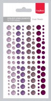 Akryylitimantit violetit, tarrakiinnitys