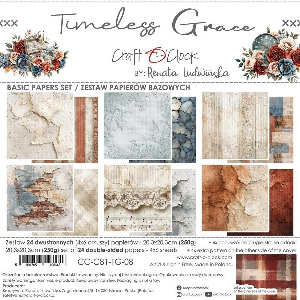 Timeless Grace, Basic paper set 8"