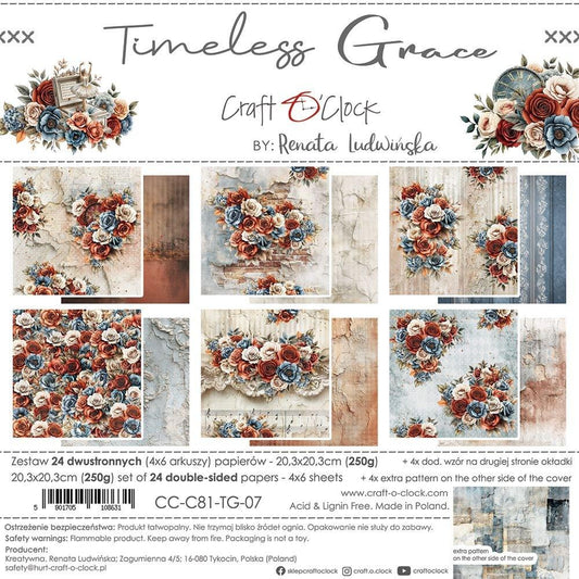 Timeless Grace paper set 8"
