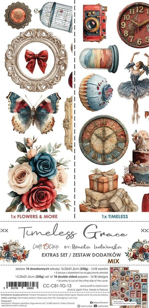 Extras to cut set, Mix,Timeless Grace